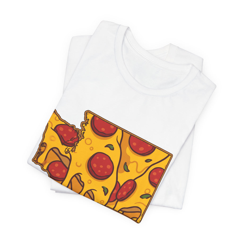 Washington Pizza Map T-Shirt
