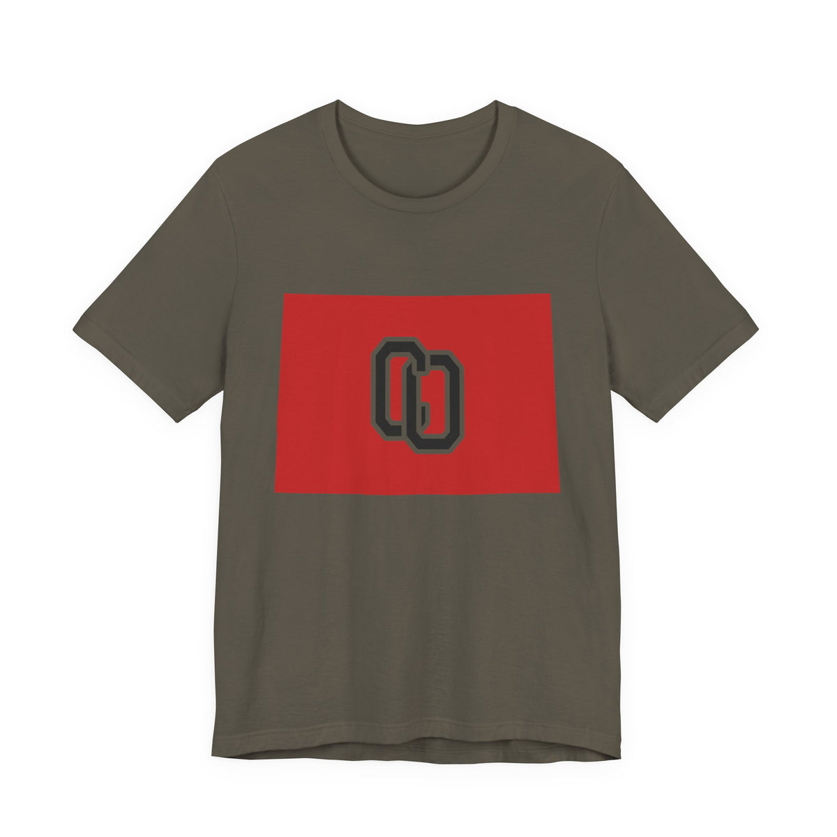Colorado Varsity Monogram Map T-Shirt
