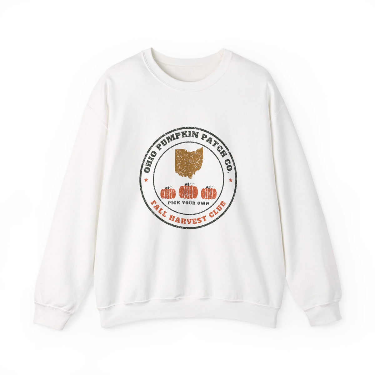 Ohio Pumpkin Patch Co. Badge Crewneck Sweatshirt