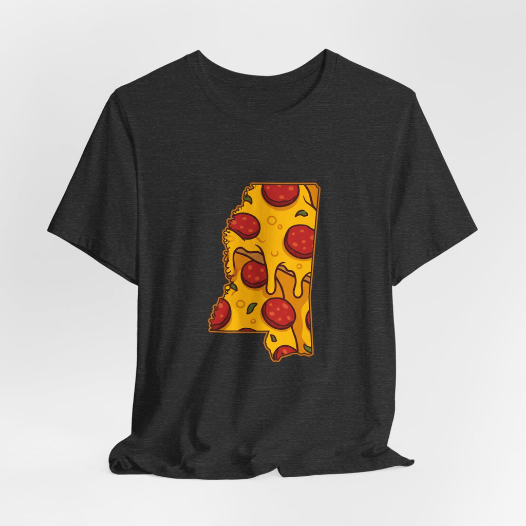 Mississippi Pizza Map T-Shirt