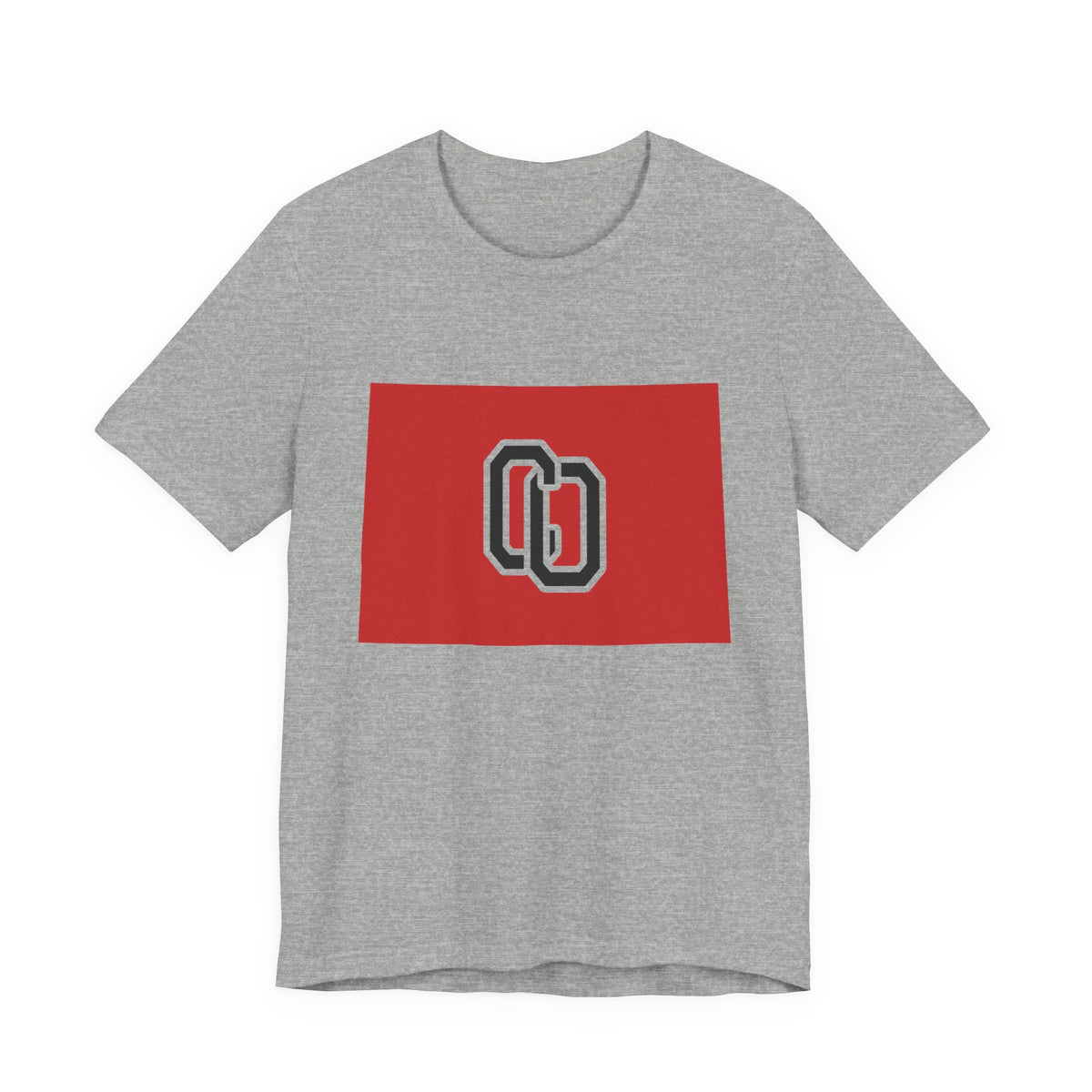 Colorado Varsity Monogram Map T-Shirt