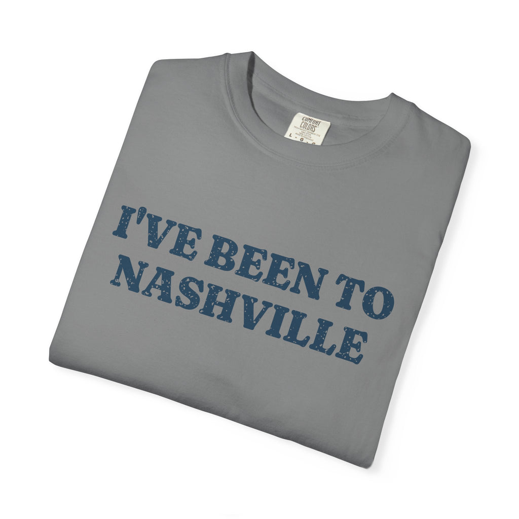 I've Been to Nashville Vintage Travel Souvenir T-Shirt