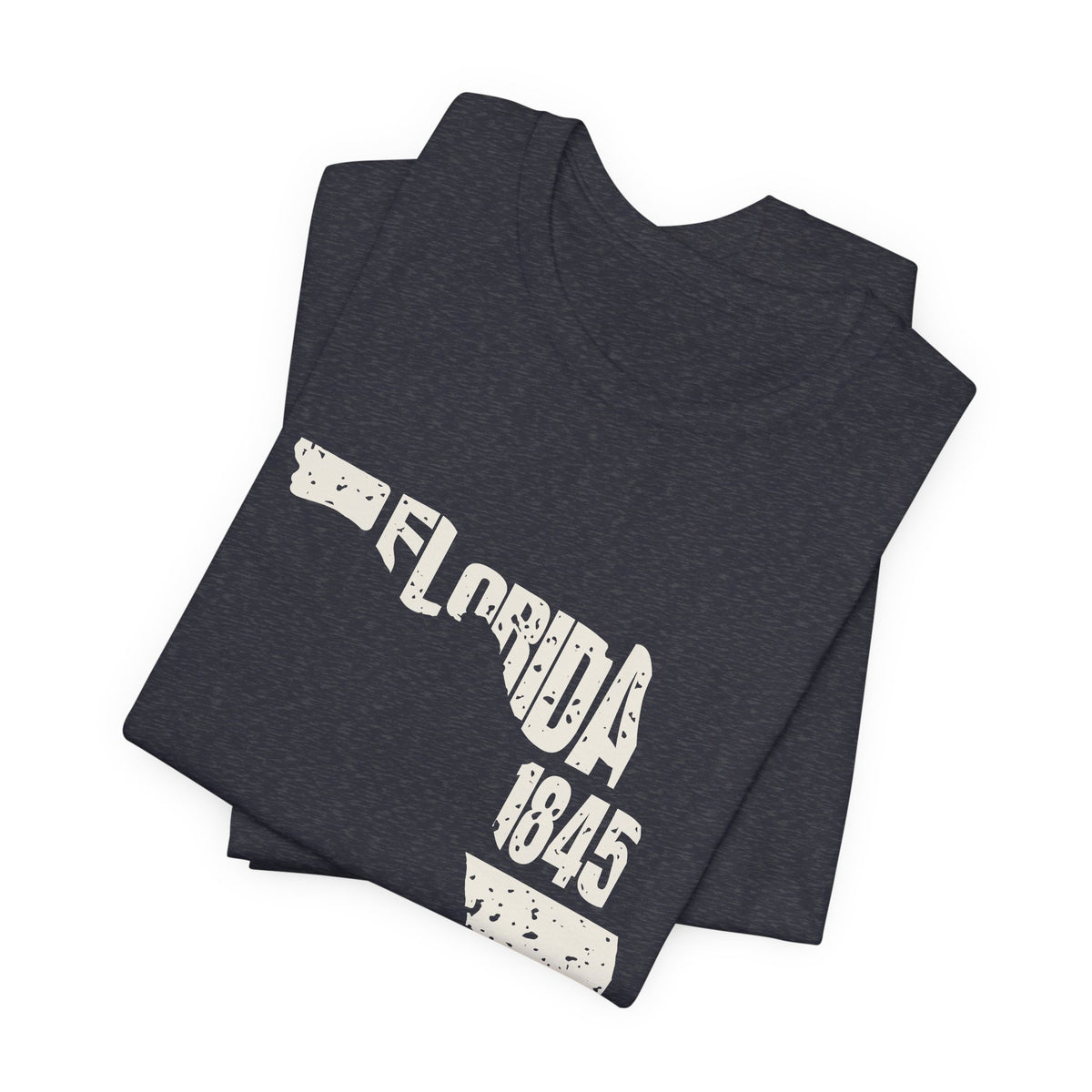 Florida Vintage Letters Map T-Shirt