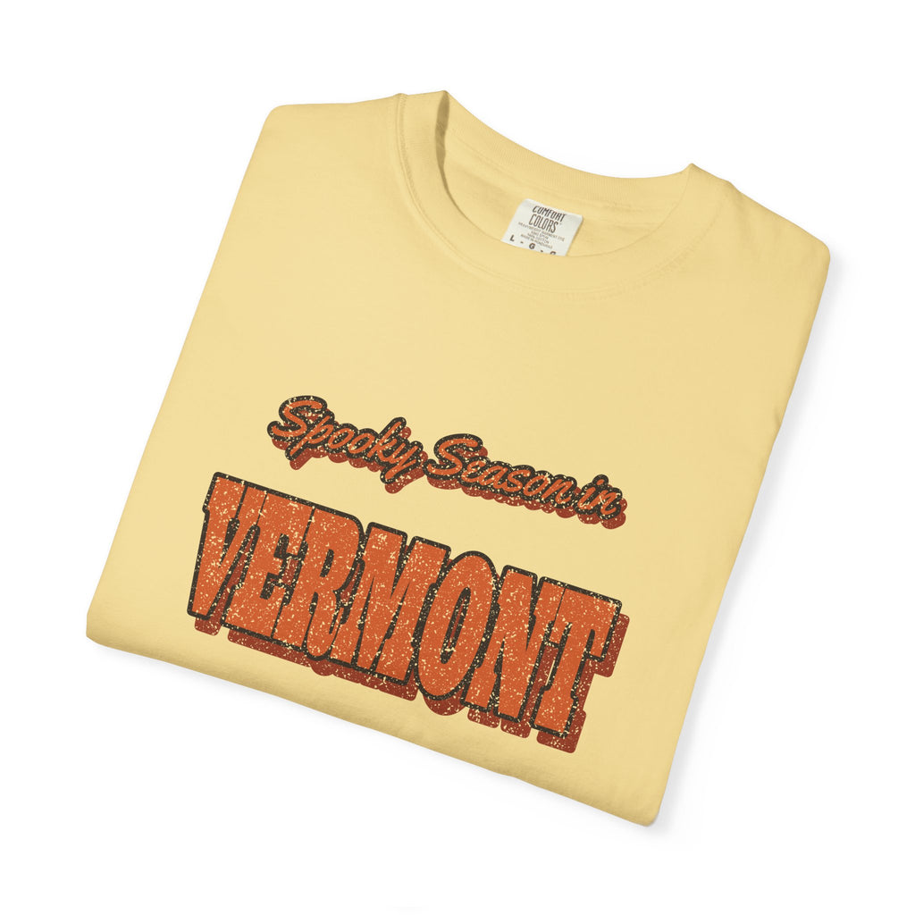 Spooky Season in Vermont Vintage Postcard T-Shirt