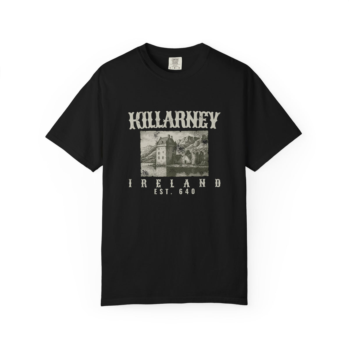 Killarney Ireland Est 640 Lakeside Castle T-Shirt