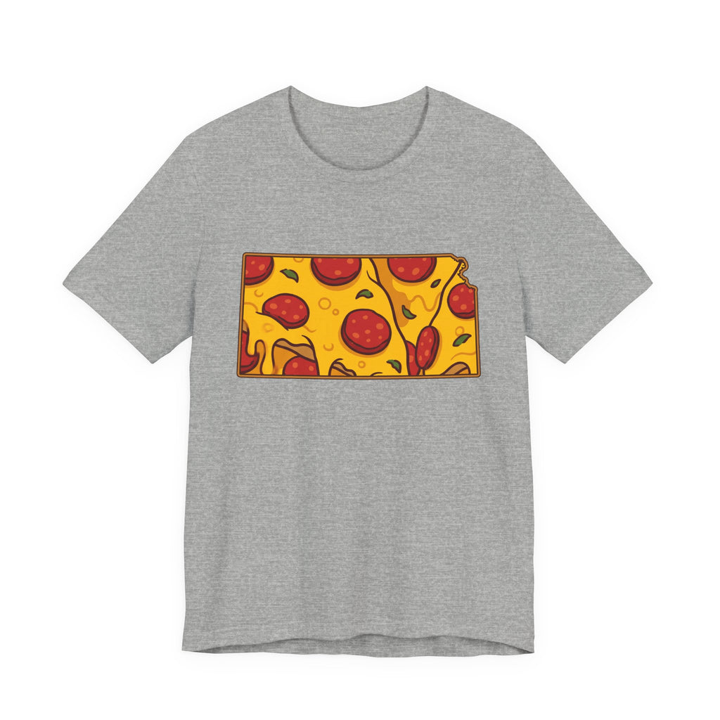 Kansas Pizza Map T-Shirt