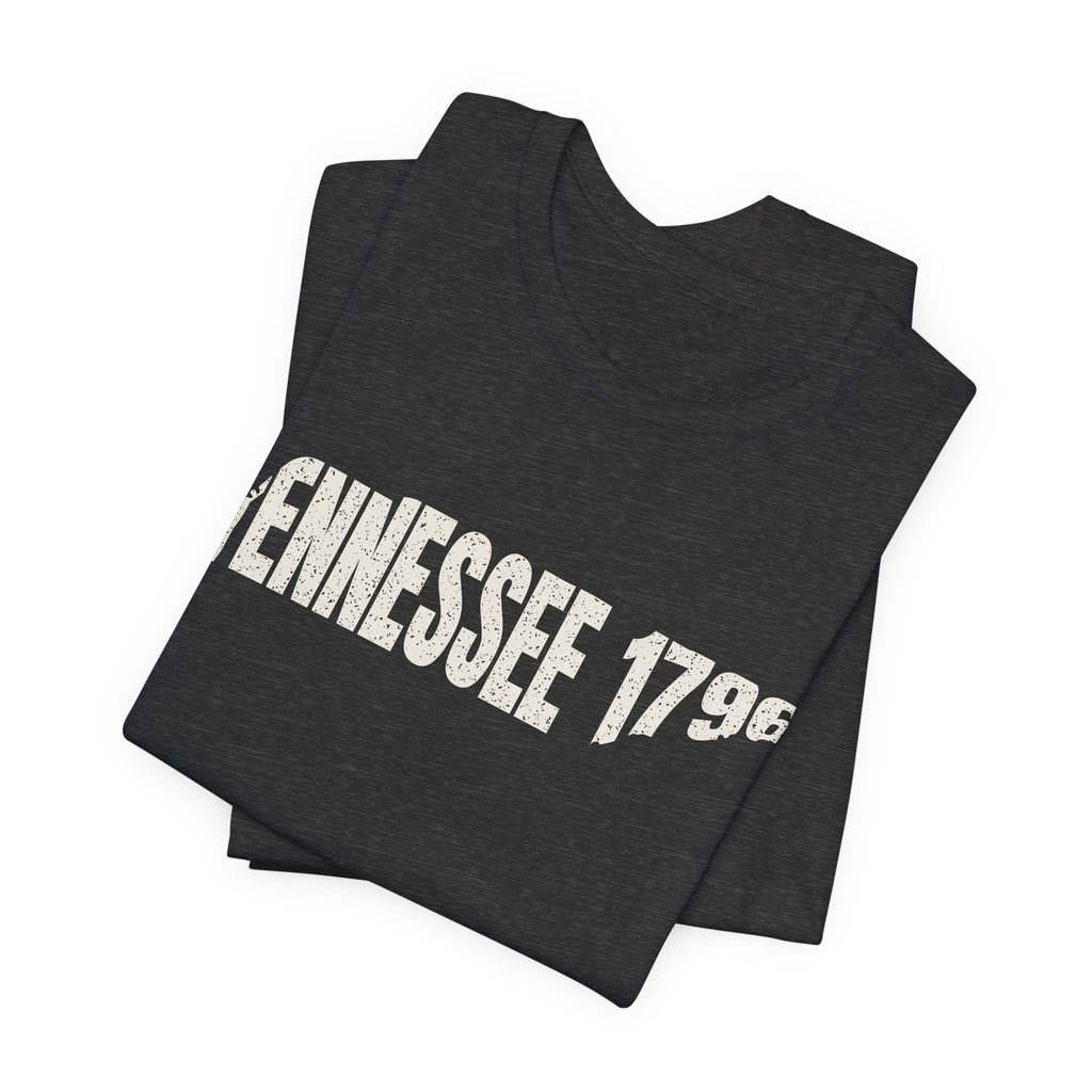 Tennessee Vintage Letters Map T-Shirt