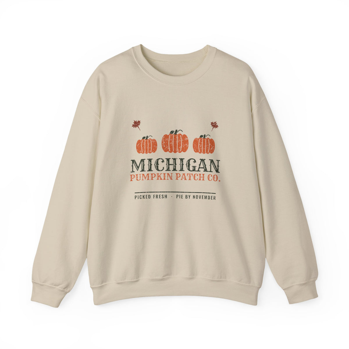 Michigan Pumpkin Patch Co. Retro Crewneck Sweatshirt