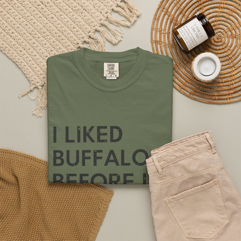 I Liked Buffalo Before It Was Cool Retro Hometown T-Shirt