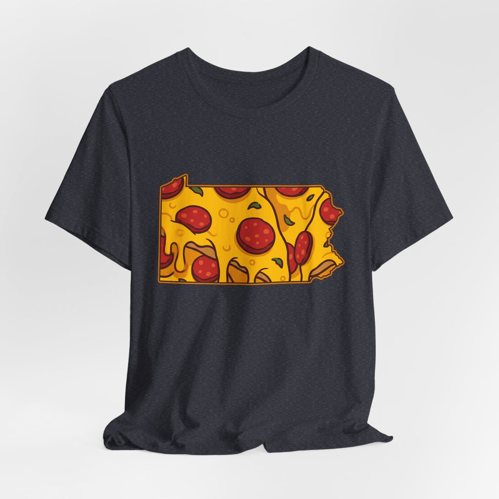 Pennsylvania Pizza Map T-Shirt