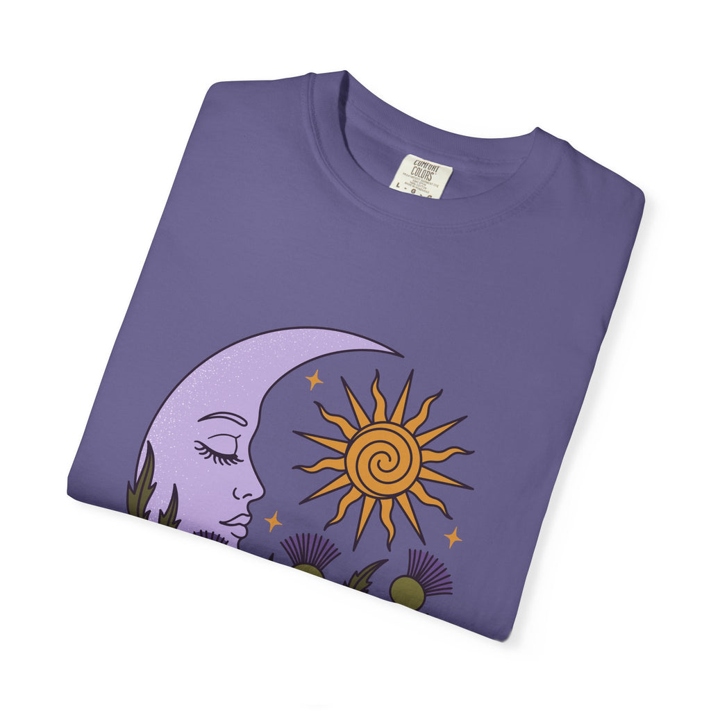 Thistle Moon Celestial Sun and Stars T-Shirt