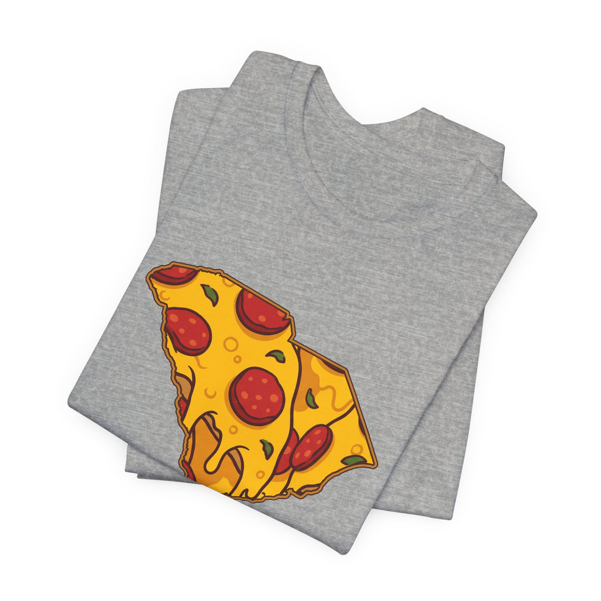 South Carolina Pizza Map T-Shirt