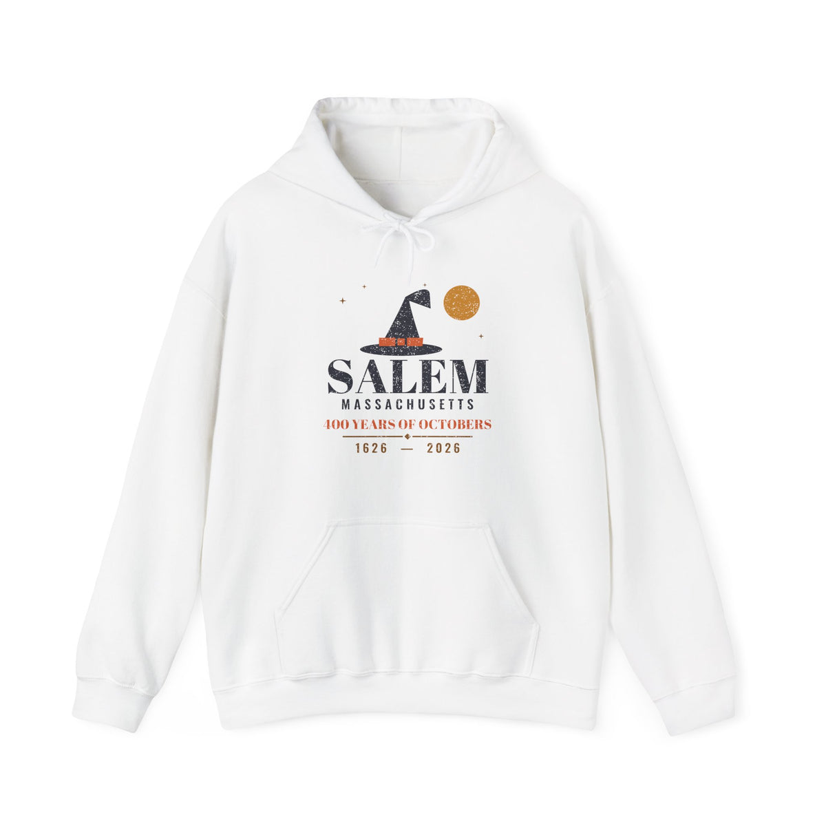 Salem Massachusetts 400 Years Witch Hat Hoodie