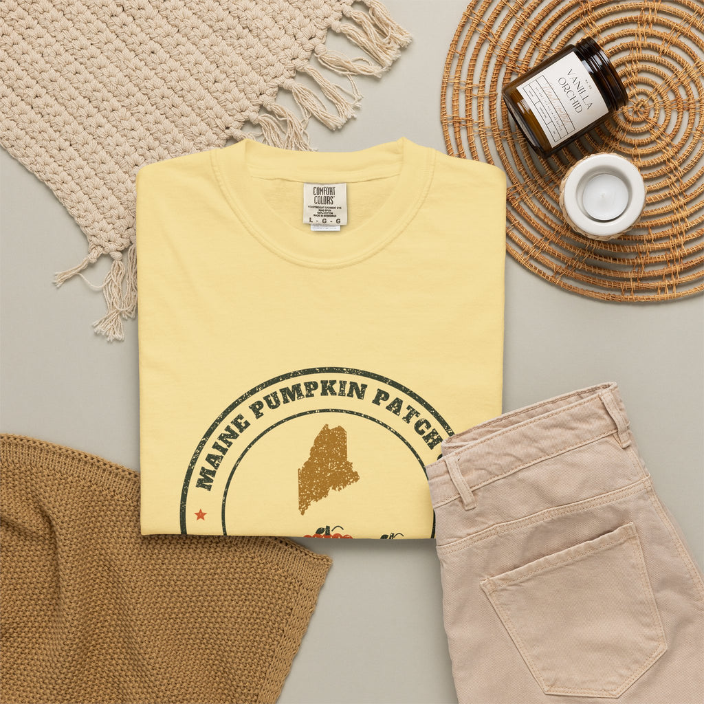 Maine Pumpkin Patch Co. Badge T-Shirt