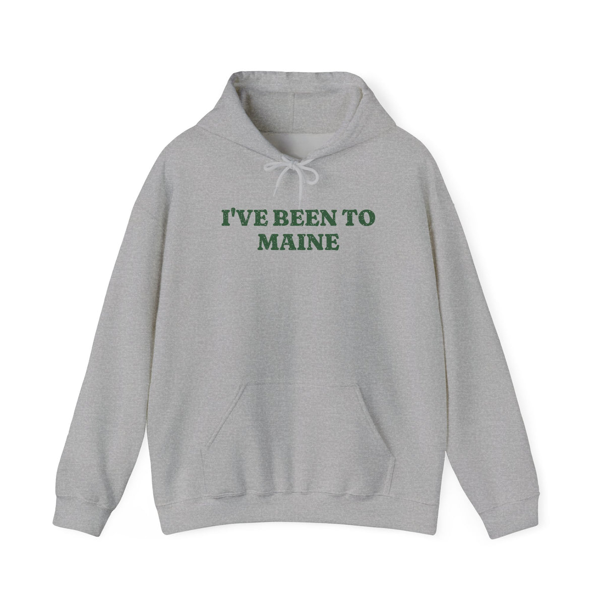 I've Been to Maine Vintage Travel Souvenir Hoodie