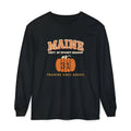 Maine Dept. of Spooky Season Varsity Long Sleeve Tee