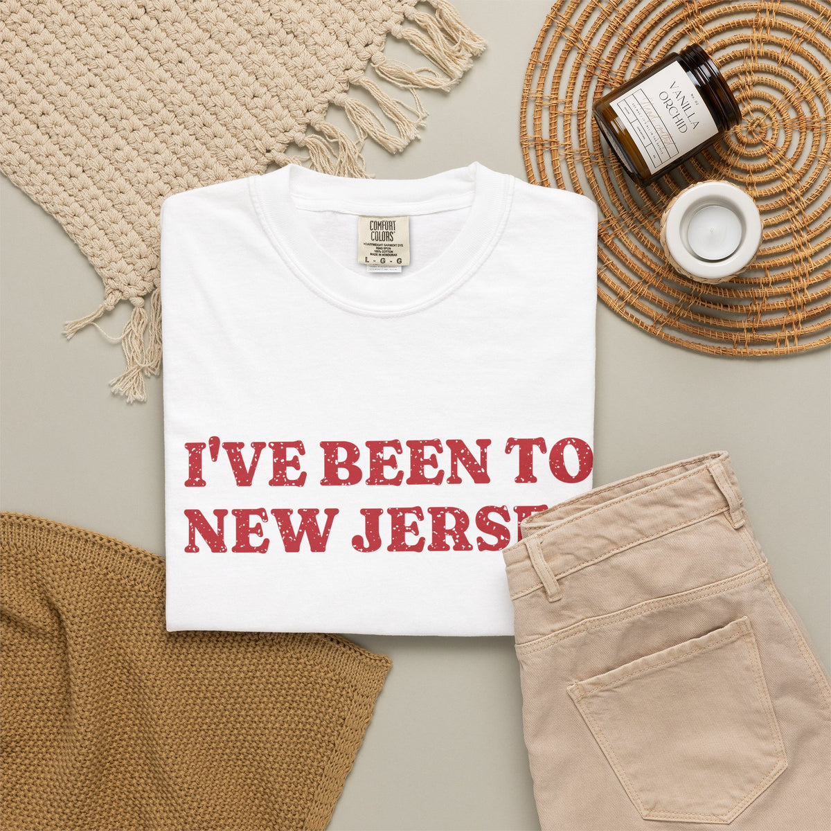 I've Been to New Jersey Vintage Travel Souvenir T-Shirt