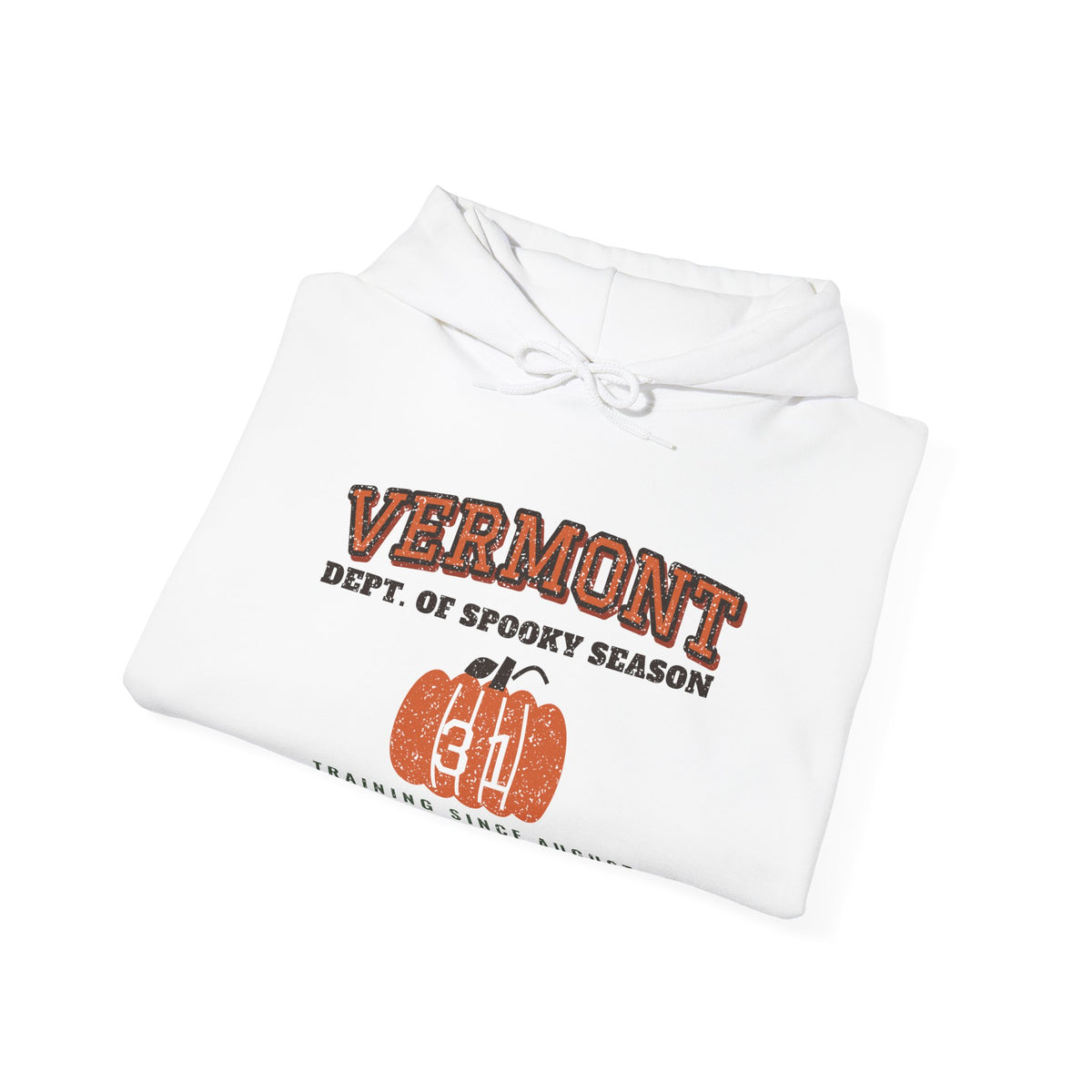 Vermont Dept. of Spooky Season Varsity Hoodie