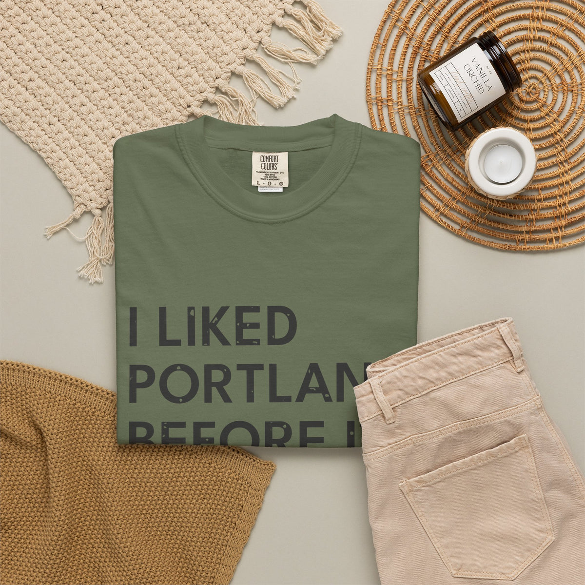 I Liked Portland Before It Was Cool Retro Hometown T-Shirt