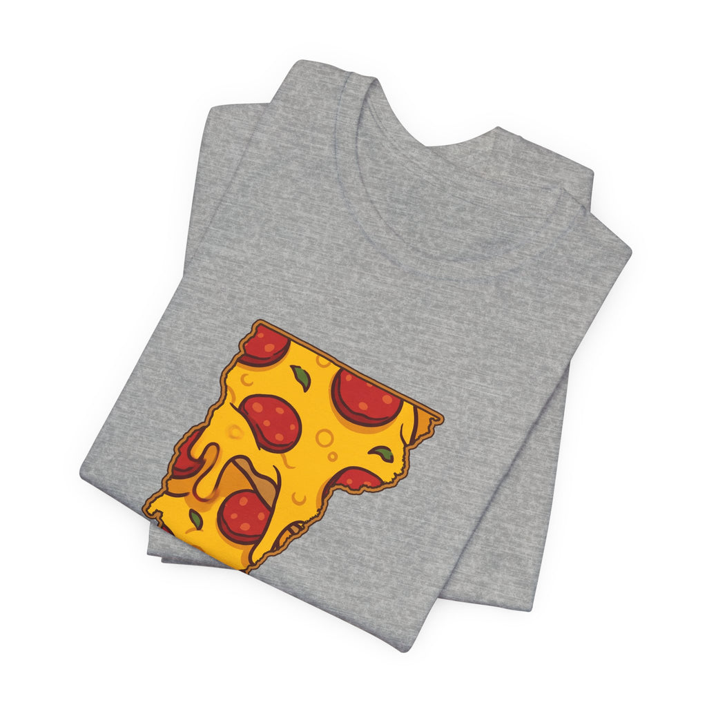 Vermont Pizza Map T-Shirt