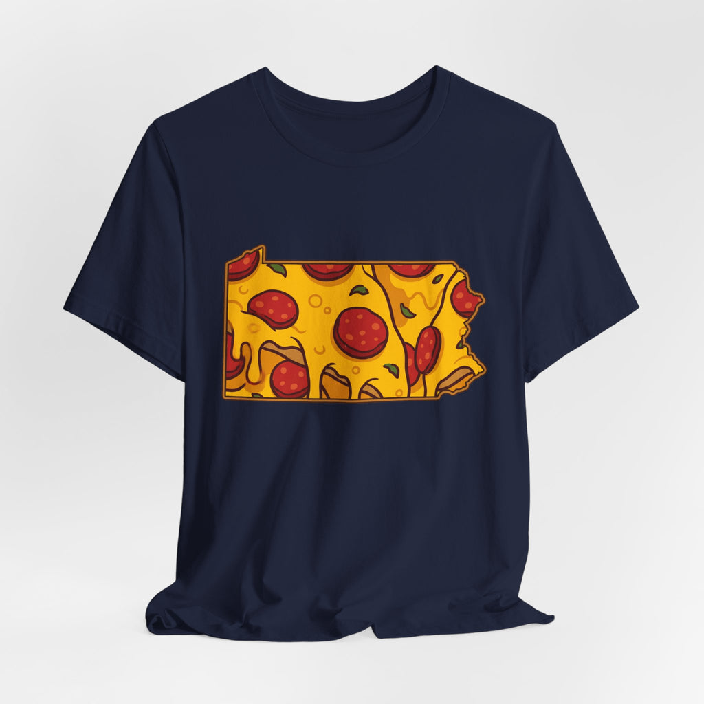 Pennsylvania Pizza Map T-Shirt