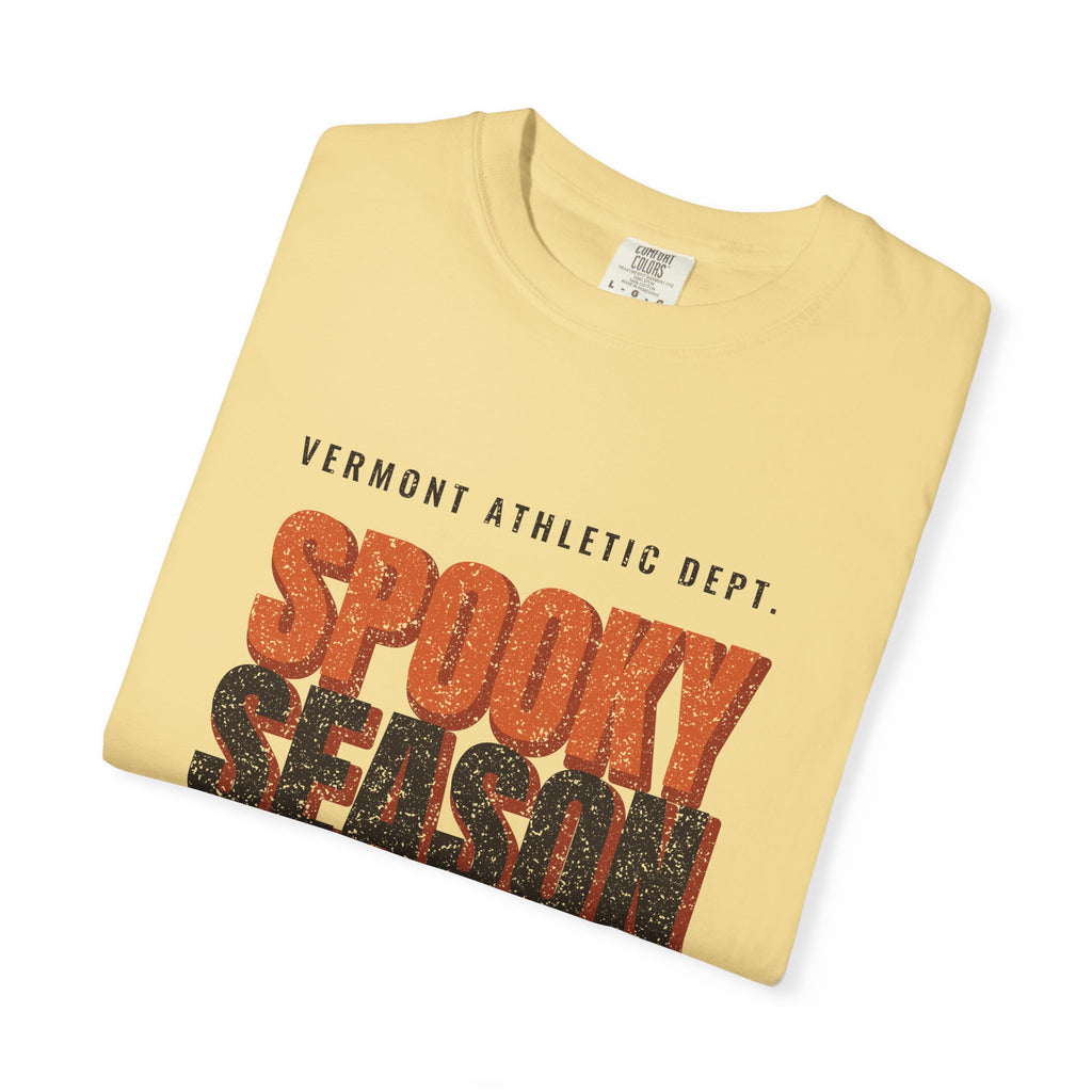 Vermont Spooky Season Athletic Dept. T-Shirt