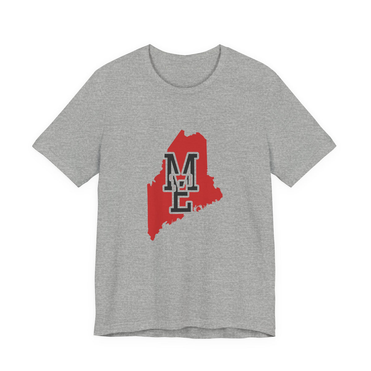 Maine Varsity Monogram Map T-Shirt