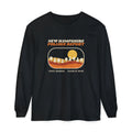 New Hampshire Foliage Report Retro Landscape Long Sleeve Tee