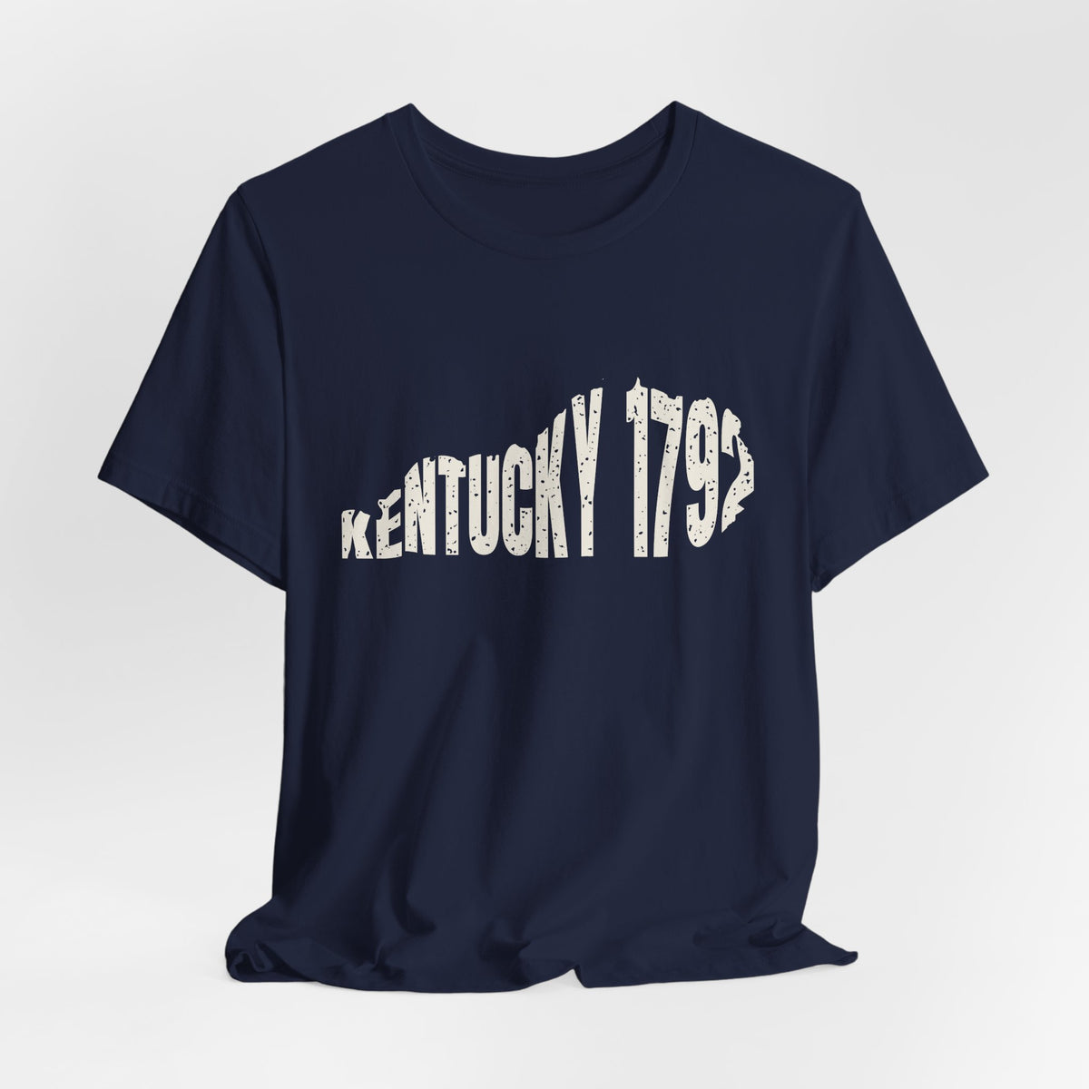 Kentucky Vintage Letters Map T-Shirt