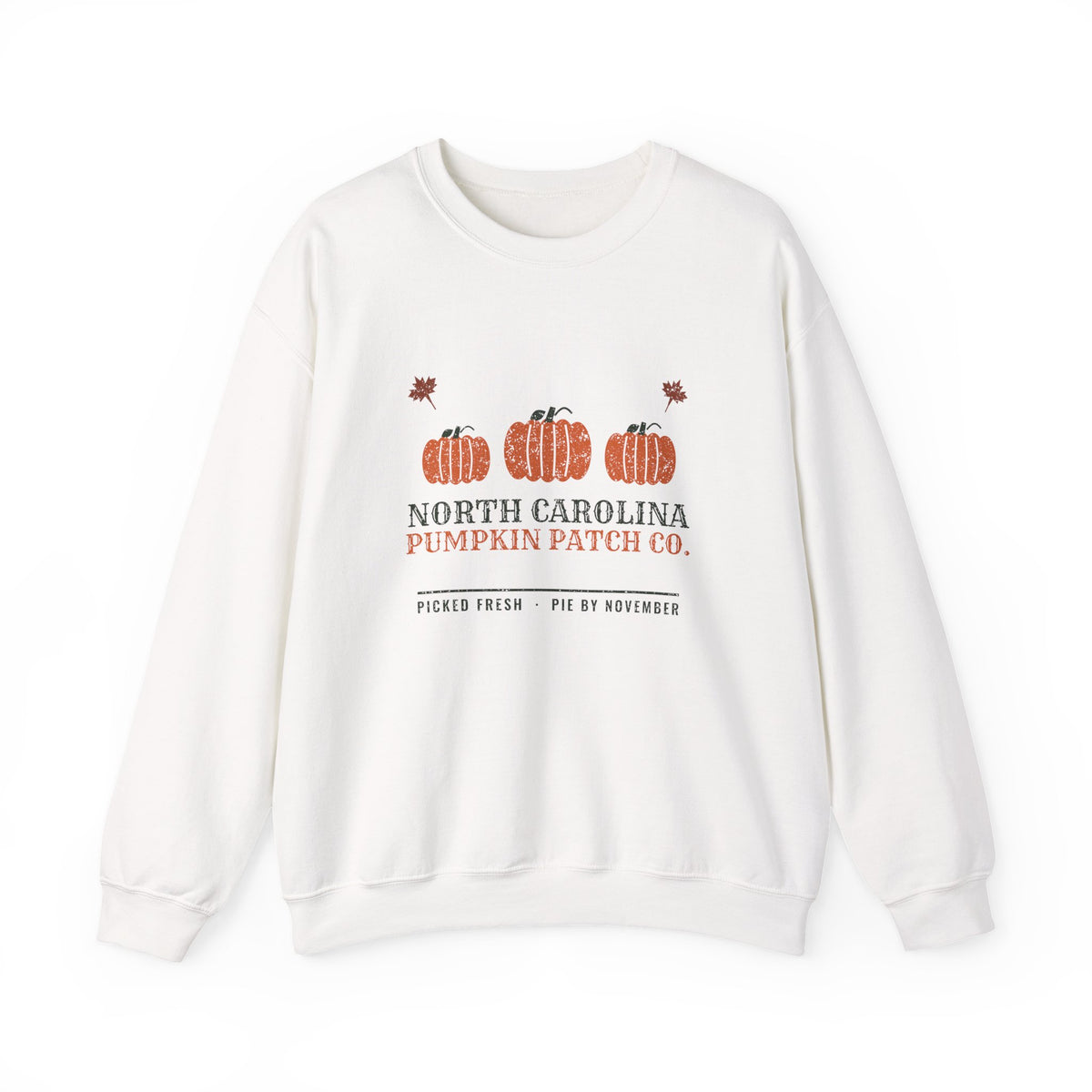 North Carolina Pumpkin Patch Co. Retro Crewneck Sweatshirt