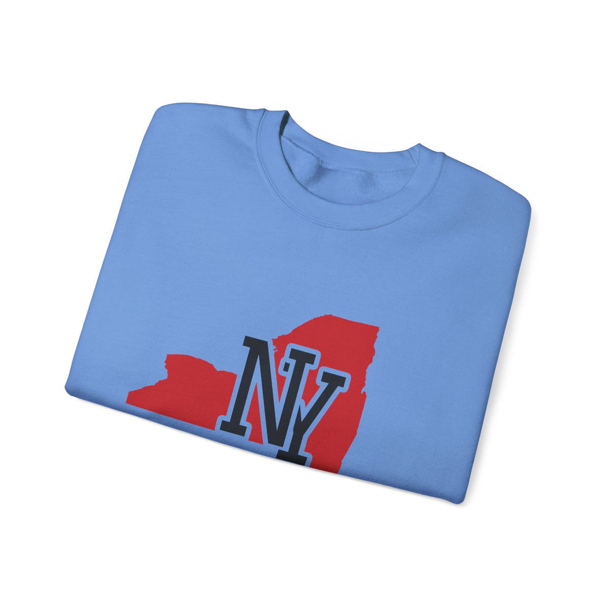 New York Varsity Monogram Map Crewneck Sweatshirt