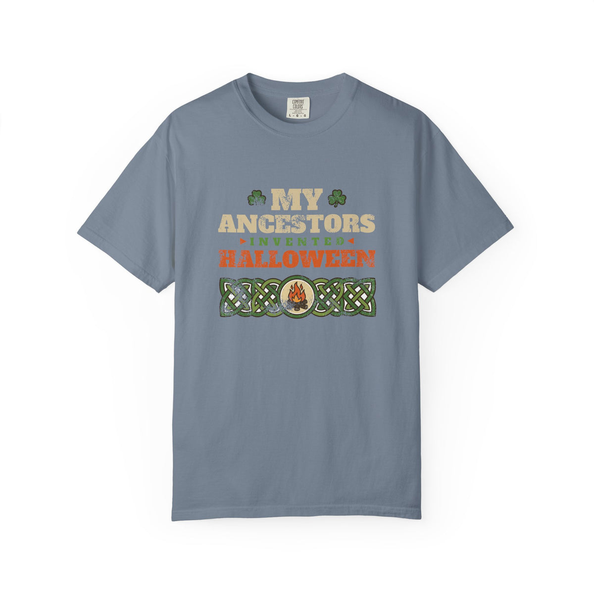 My Ancestors Invented Halloween Celtic Bonfire T-Shirt