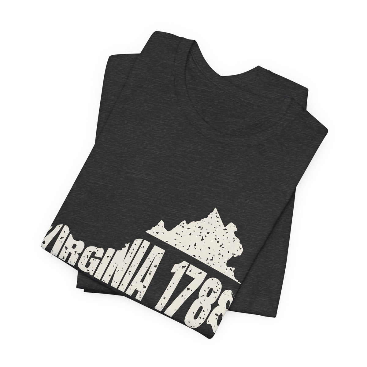 Virginia Vintage Letters Map T-Shirt