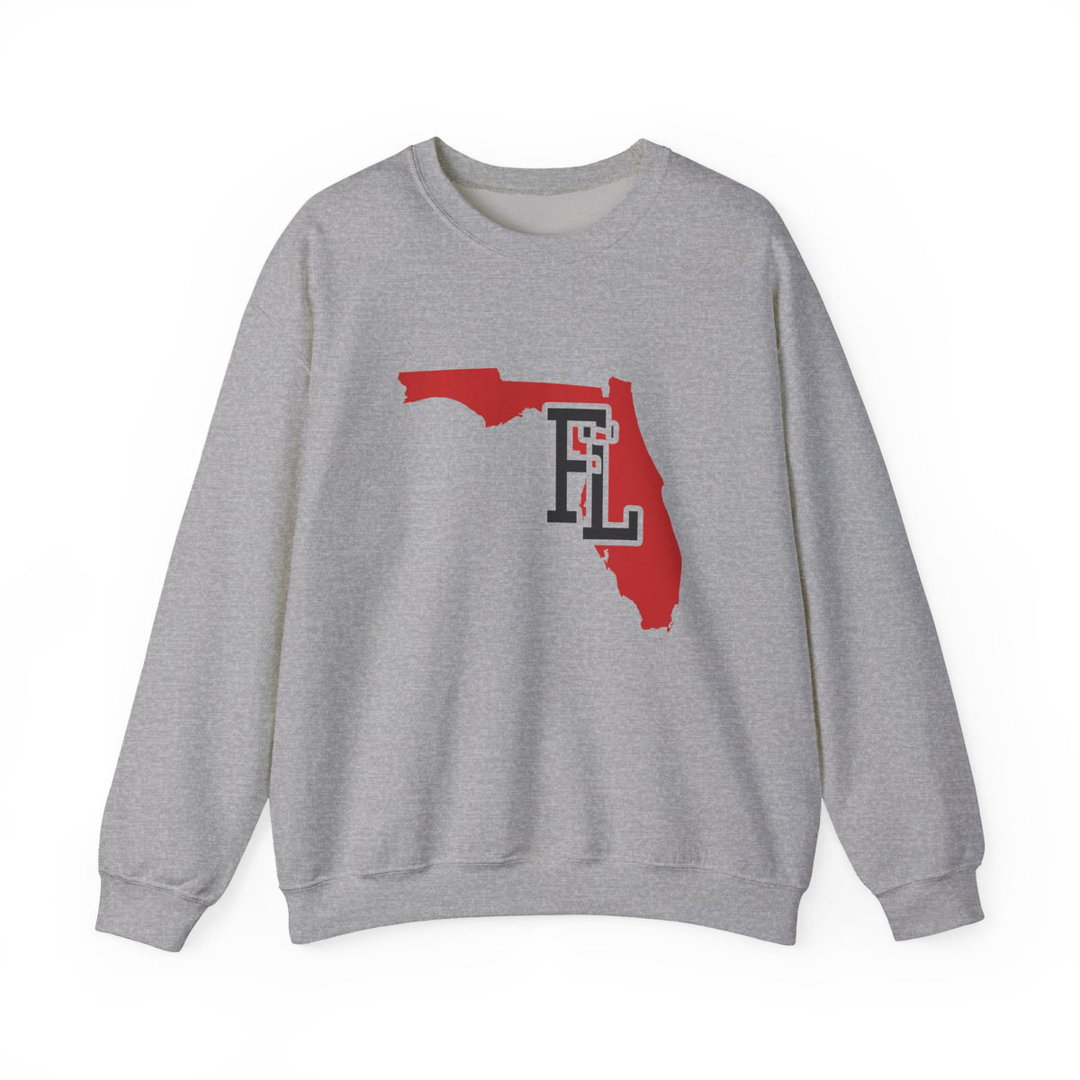 Florida Varsity Monogram Map Crewneck Sweatshirt
