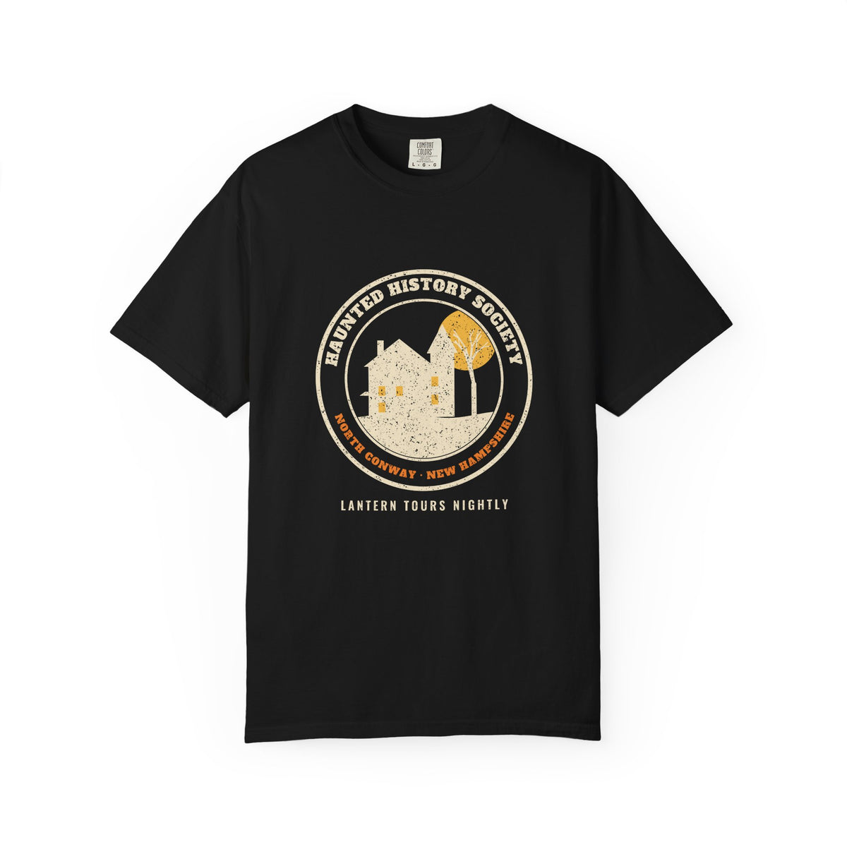 North Conway New Hampshire Haunted History Society Seal T-Shirt