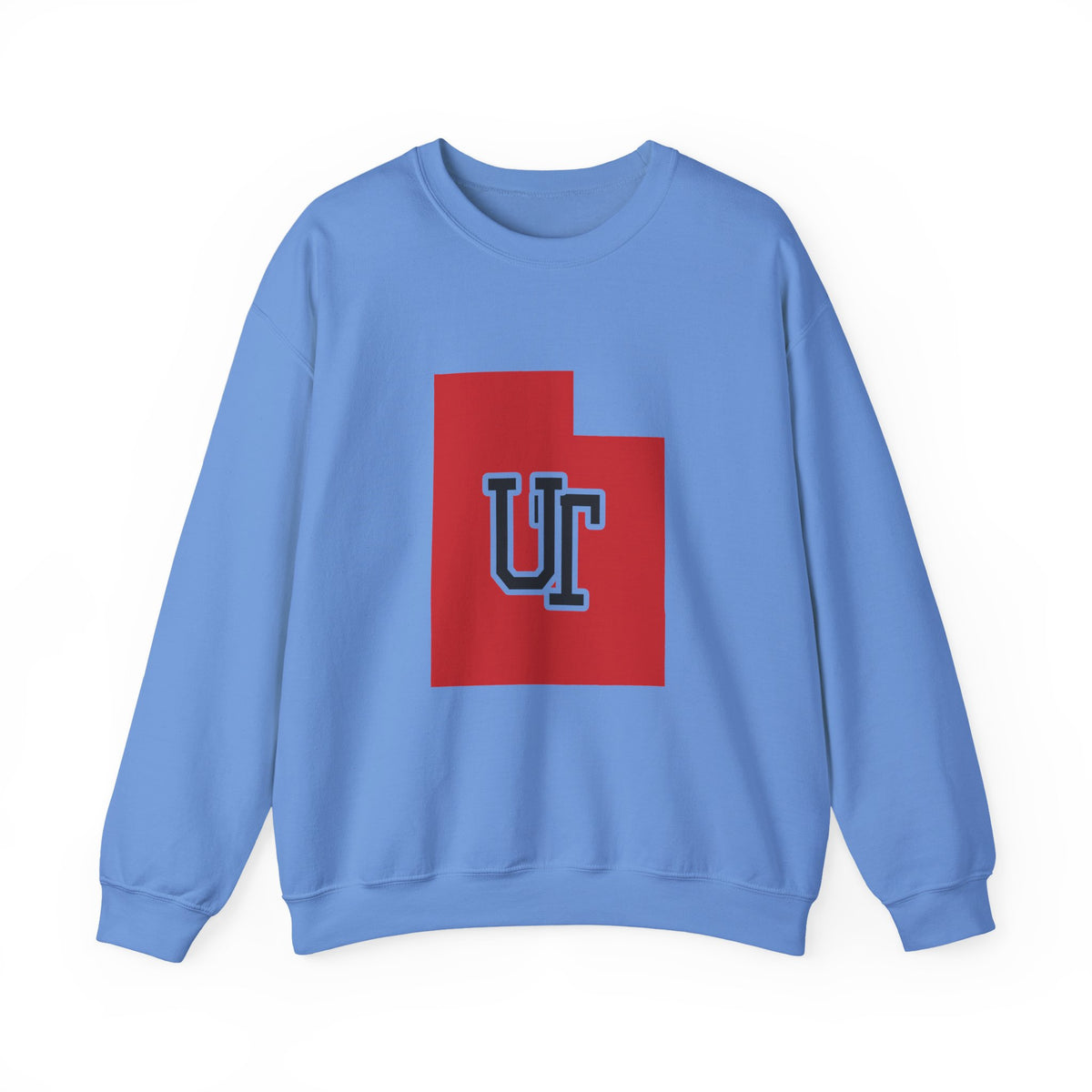 Utah Varsity Monogram Map Crewneck Sweatshirt