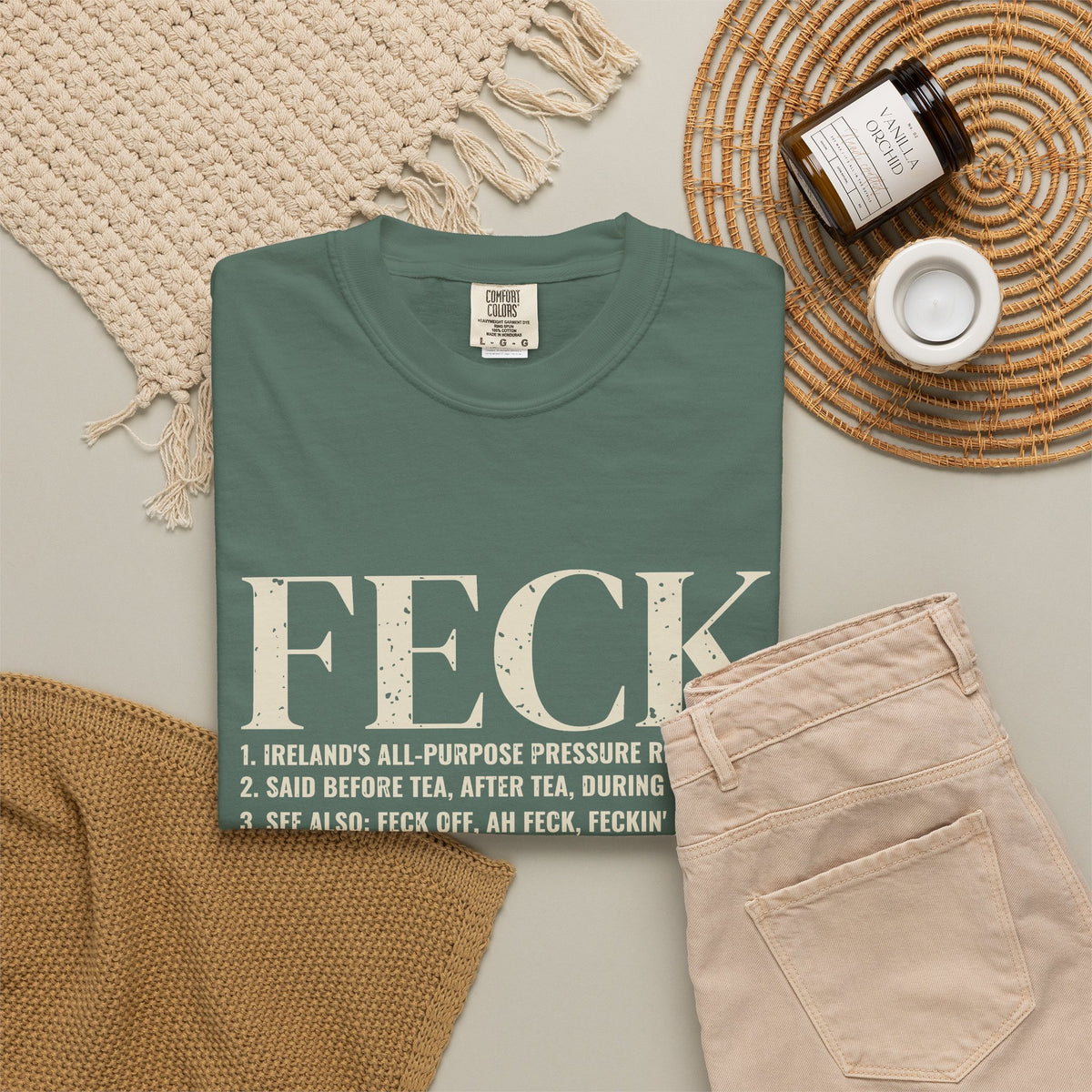 Feck Definition Funny Irish Slang T-Shirt