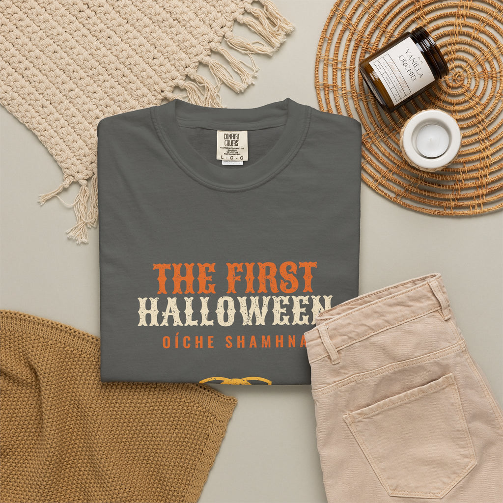 The First Halloween Oíche Shamhna Celtic Knot T-Shirt