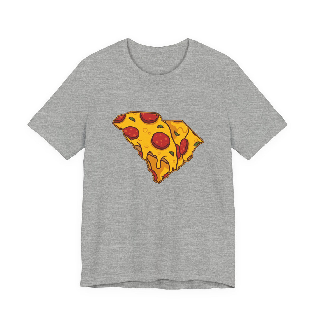 South Carolina Pizza Map T-Shirt