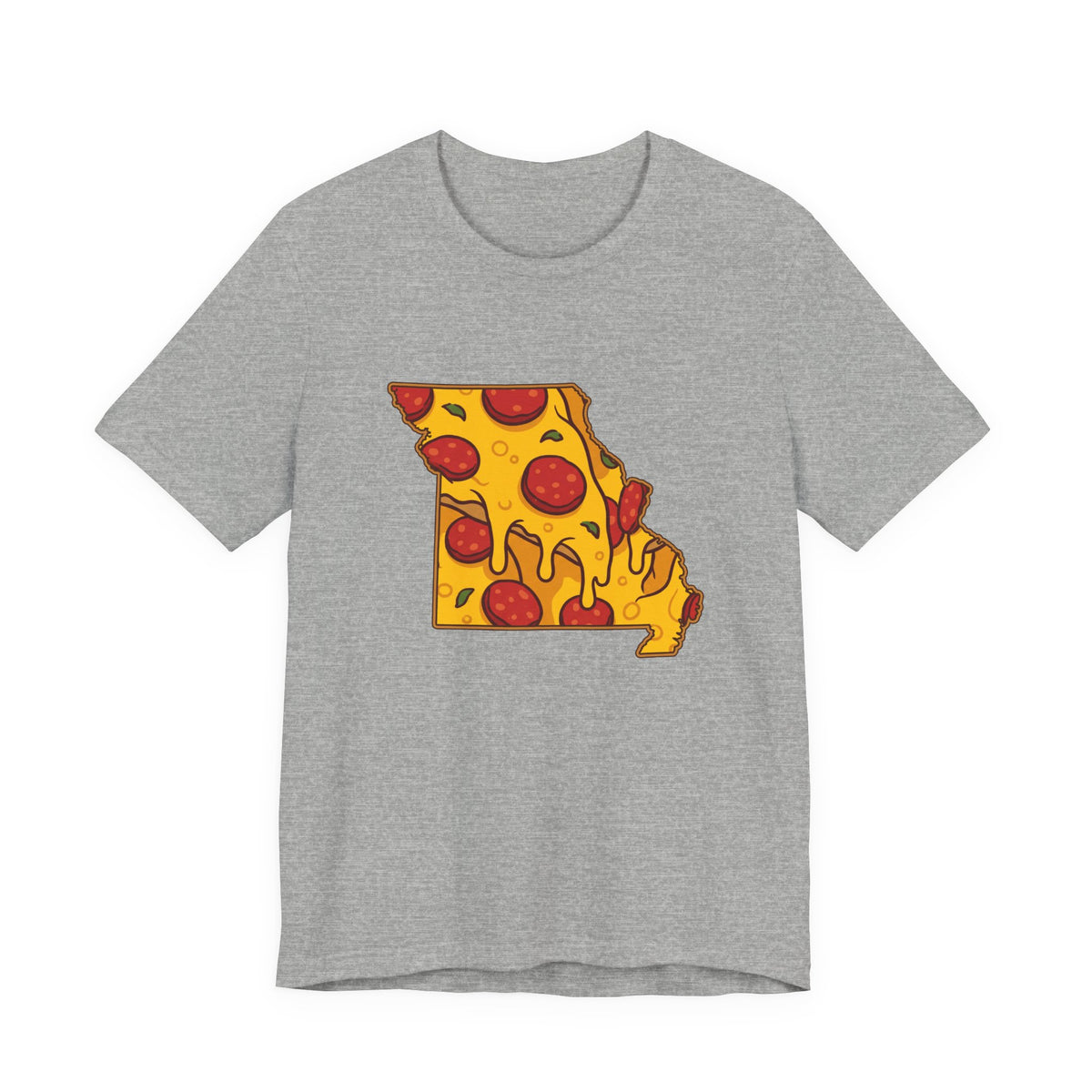 Missouri Pizza Map T-Shirt