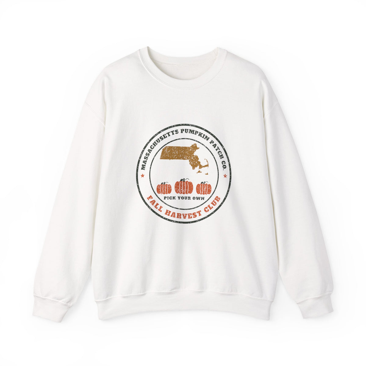 Massachusetts Pumpkin Patch Co. Badge Crewneck Sweatshirt