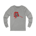 Alaska Varsity Monogram Map Long Sleeve Tee