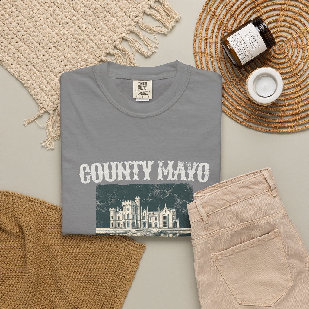 County Mayo Ireland Est 1585 Lakeside Castle T-Shirt