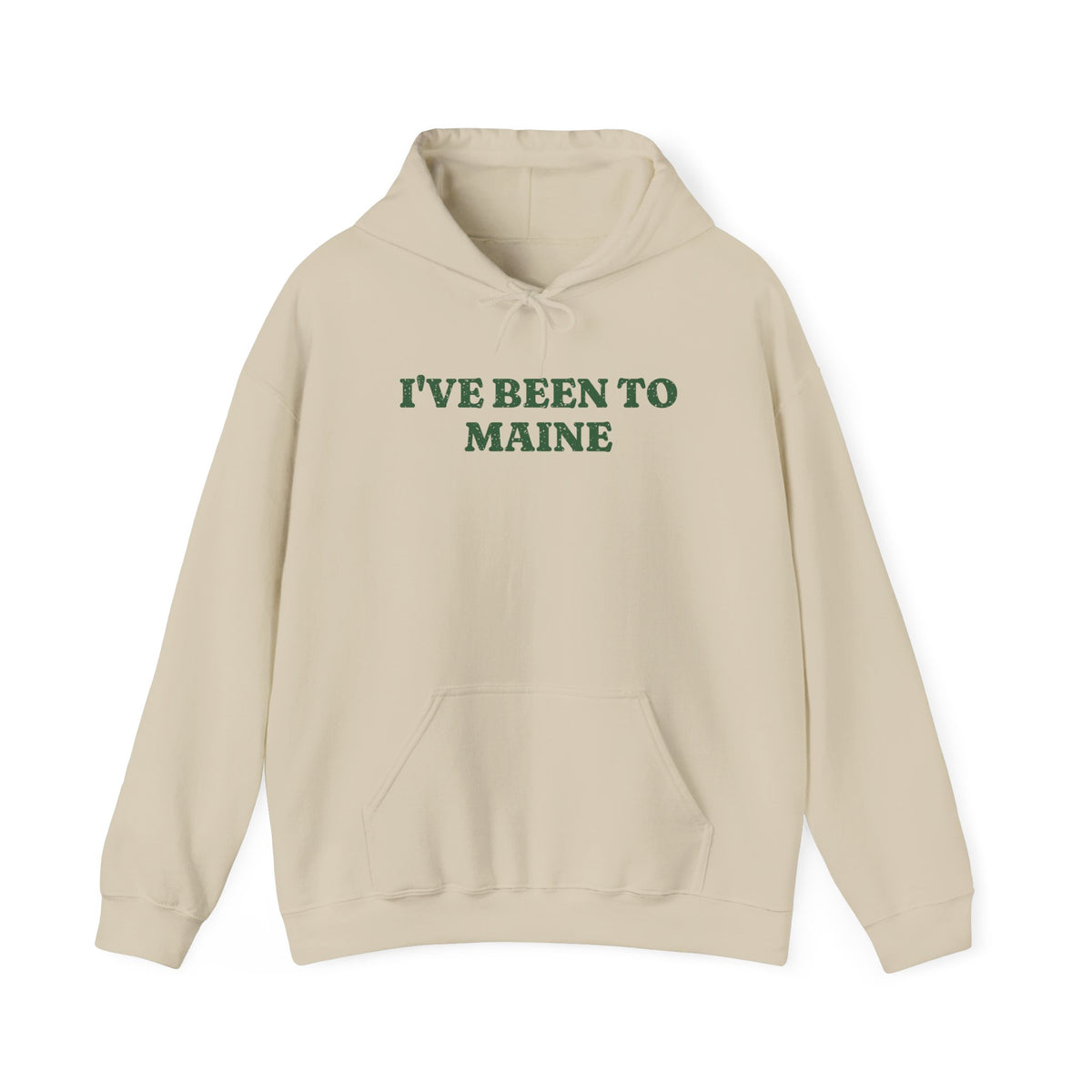 I've Been to Maine Vintage Travel Souvenir Hoodie
