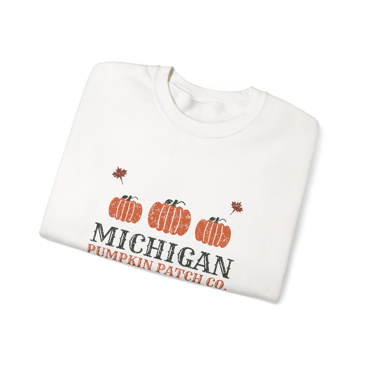 Michigan Pumpkin Patch Co. Retro Crewneck Sweatshirt