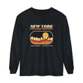 New York Foliage Report Retro Landscape Long Sleeve Tee