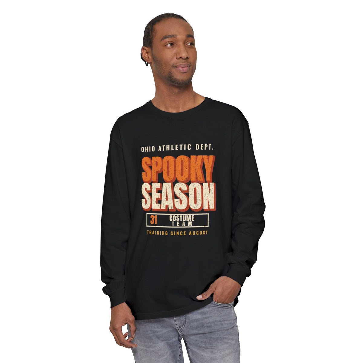 Ohio Spooky Season Athletic Dept. Long Sleeve Tee