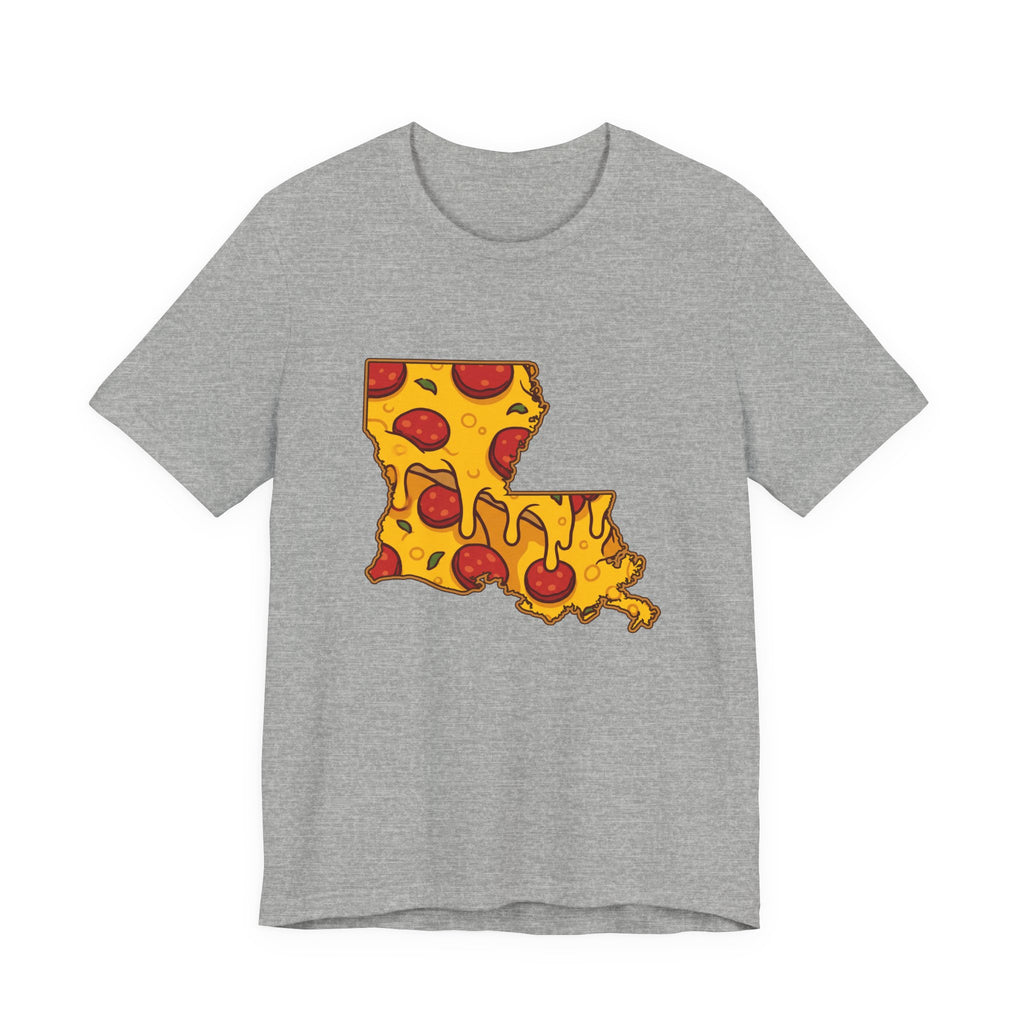 Louisiana Pizza Map T-Shirt