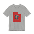 Utah Varsity Monogram Map T-Shirt