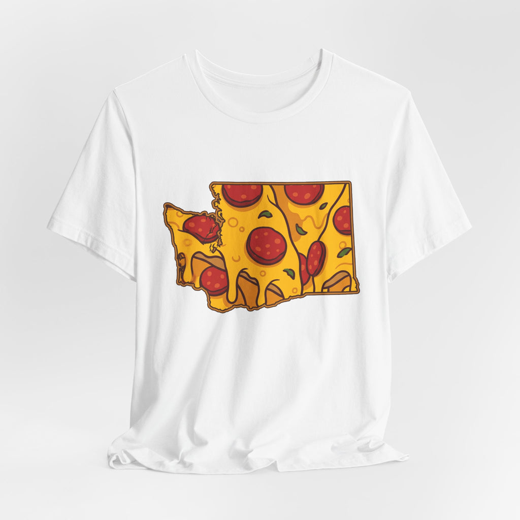 Washington Pizza Map T-Shirt